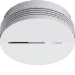 HAGER Standard Q Smoke Detector, 3V, White – TG600AL