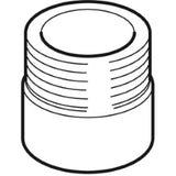 GEBERIT GE PE Weld-on end reinforced d56mm x R2 with steel ring - 363.728.16.1