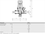 RESIDEO Filling Valve VF06 1/2" without Pressure Gauge – VF06-1/2B