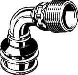 VIEGA Viega Elbow 90 Degree with SC Raxofix 5314 in 20mm x R1/2 Silicon Bronze – 646 004
