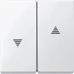 MERTEN Wippe für Rollladenschalter und -taster, polarweiß, System M  – 435519