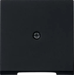 GIRA Abdeckung Schnurableitung System 55 schwarz matt   – 0274005