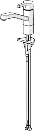 HANSA Hansa Hansapaleno Single lever sink mixer, chrome – 5653 2203