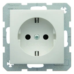 BERKER Socket SCHUKO S.1/B.3/B.7 polar white, matt – 47431909