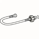 GEBERIT GE Panzerschlauch zu UP-Spuelkasten Twinline   – 241.471.00.1