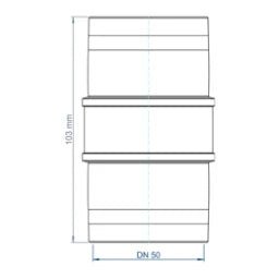POLOPLAST PO Slip Coupling POLO-KAL XS DN 50 – 102312