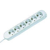 BACHMANN SMART Desk Power Strip, 6-gang, white, 1.5m cable – 381.247K