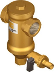 PNEUMATEX Pneumatex Zeparo Abscheider für Schlamm- partikel, mit Magnetwirkung, ZUM 25  – 789 3125
