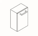 KWC AUSTRIA KWC Rodan Hygiene Waste Bin 200x295x165mm – 2000090063