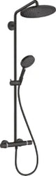 HANSGROHE HG Croma Select S 280 Showerpipe with Raindance Hand Shower, Matt Black – 26890670