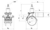 ALIAXIS Tapping Valve DAV RED SNAP d 160/32 – 616974