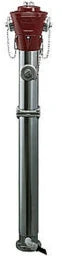 HAWLE Hawle Niro Bypass Hydrant Fig. 5195H4 PN10/16 DN80 RD 1.5m CCB Head Red – 5007037