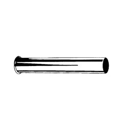 KLUDI Kludi Sifonrohr 32x200mm mit Bördel  – 84501605-00