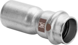 VIEGA Viega Reduzierstück mit SC Temponox 1715.1 in 22x15mm Stahl nichtrostend  – 809 355
