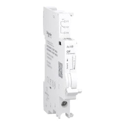 SCHNEIDER ELECTRIC Hilfskontakt, Acti9, OF, 2mA bis 100mA, 24VAC bis 250VAC, 24VDC bis 220VDC, Ansc  – A9N26914
