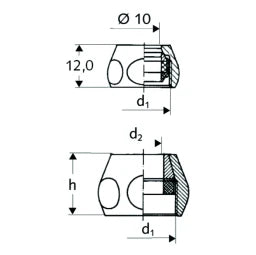 SCHELL SCHELL Konus Quetschverschraubung 3/8"x8mm  – 26 502 06 99