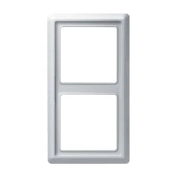 BUSCH-JAEGER FR UP Rahmen 2-fach Allwetter IP44 alusilber   – 2CKA001730A0278