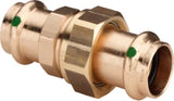 VIEGA Viega Verschraubung mit SC Sanpress 2260 flachdichtend in 28mm Siliziumbronze   – 124 311