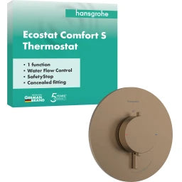 HANSGROHE HG Thermostat Concealed Ecostat Comfort S Finish Set 1 Outlet BBR – 33714140