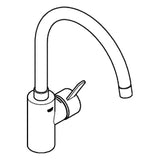 GROHE Grohe Eurosmart Cosmopolitan Single-Lever Sink Mixer – 32 843 002