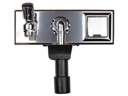 HUTTERER & LECHNER HL406E WG-UP-Siphon DN40/50 with integrated water connection. Outlet tap R 1/2" and concealed – HL406E