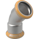 GEBERIT GE Mapress Therm Bogen 45 Gr. d22mm, NPW  – 42804