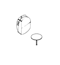 HANSGROHE HG Exafill Exposed Trim Kit for Standard Tubs, Chrome – 58127000
