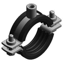 MEFA Pipe Clamp Maxima PSM 25x3, 58 - 64 mm M8/M10 TPE – 00688083