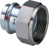 VIEGA Viega Verschraubung mit SC Prestabo 1163 in 22mm x G1 Stahl verzinkt   – 559 199