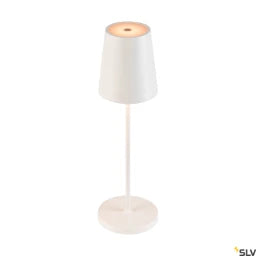 SLV VINOLINA TWO, Table lamp, rechargeable, IP65, 2200/2700/3000K, TOUCH, white – 1007692
