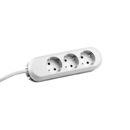 BACHMANN SMART Desk Power Strip 3-way white 5.0m supply cable – 388.272