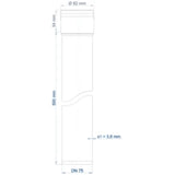 POLOPLAST PO Socket Pipe POLO-KAL 3S DN 75/500 – 102422