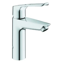 GROHE Grohe Single-Lever Basin Mixer Eurosmart 23987_3 M-Size Anti-Scald Open Lever Chrome – 23 987 003