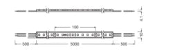 LEDVANCE LED STRIP V 500 P -500/830/5/IP66 – 4058075705463