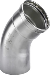 VIEGA Viega Bogen Sanpress Inox XL 2326.1XL in 88,9mm Edelstahl   – 482 695