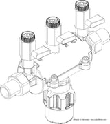 SASSERATH SYR Systemtrenner 6610 DN 25 in- line LF BA  – 6610.25.000