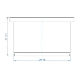 POLOPLAST PO End Cap POLO-KAL DN 75 – 02323