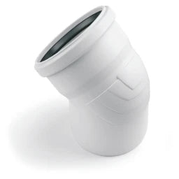 REHAU RAUPIANO PLUS Bend DN 125, 45 Degrees, Wall-Reinforced – 11234941001